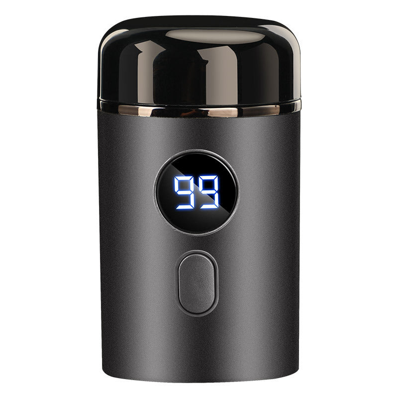 Compact USB Rechargeable Travel Shaver for Men On-the-Go Grooming Pocket-Size Cordless Facial Hair Trimmer Electric Razor