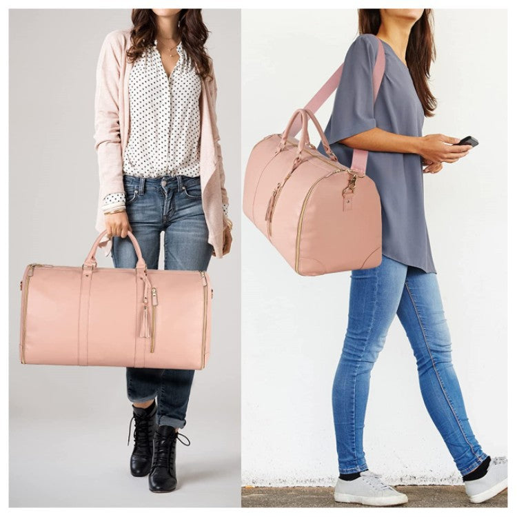 Suit Carrier with Convertible Design for Travel, Business Trips & Closet Storage