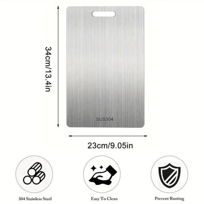 Hyginex – Premium Stainless Steel Chopping Board