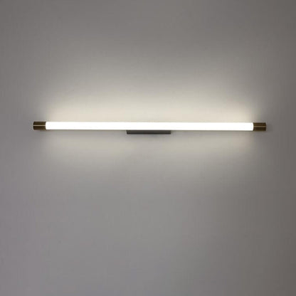 Linear LED Aluminum Light Bar 16-59 in Hardwired Fixture Dimmable 8W-36W Black Gold for Bedroom Living Room Hallway Mirror Bathroom Accent W