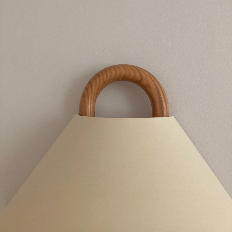 Sconce Light Fixture Wooden Frame Cloth Shade E12 Socket Flexible Install for Bedroom Living Room Hallway Apartment Home
