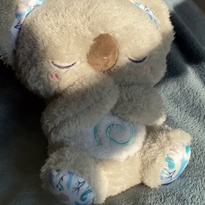 Peluche Koala respirante, aide au sommeil avec lumière, sons et mouvements rythmiques pour la relaxation