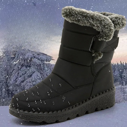 Women's Insulated Winter Boots Waterproof with Plush Lining & Anti-Slip Sole for Snow, Cold Weather, Daily Wear & Outdoor Activities