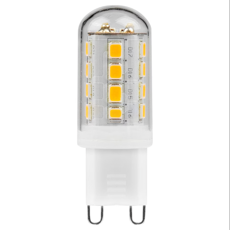 G9 Base LED Light Bulb 110-220V AC Energy-Efficient Replacement for Home Fixtures Recessed Ceiling Track Lamps Long-Life