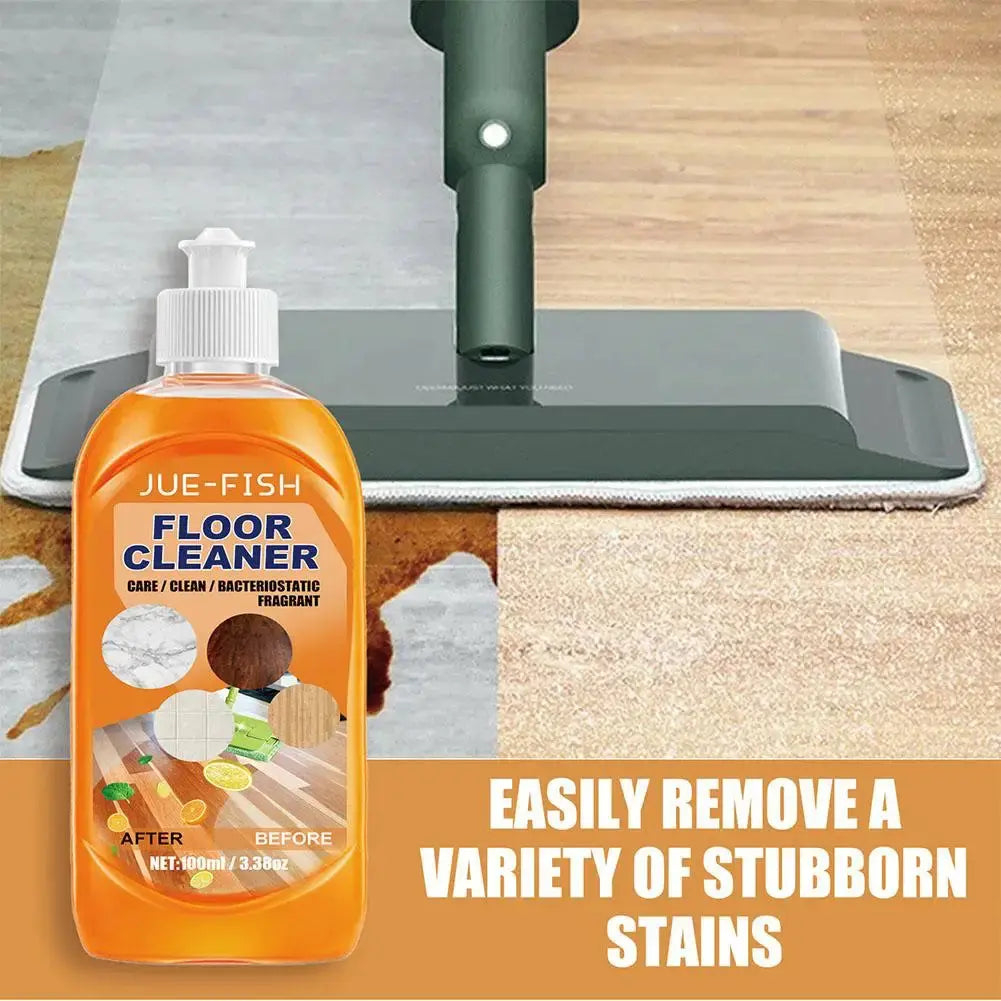 Citrus-Scented Multi-Surface Floor Cleaner Concentrate for Tile Hardwood Laminate Kitchen Bathroom 3.4 oz