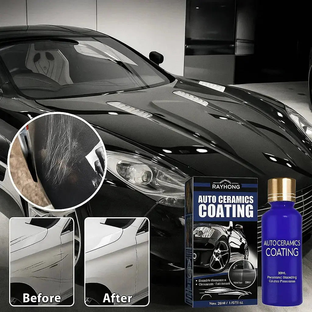 Ceramic Spray Sealant for Vehicle Paint Protection – Water-Repellent Coating for Cars & Trucks – Long-Lasting Shine & Scratch Defense Kit