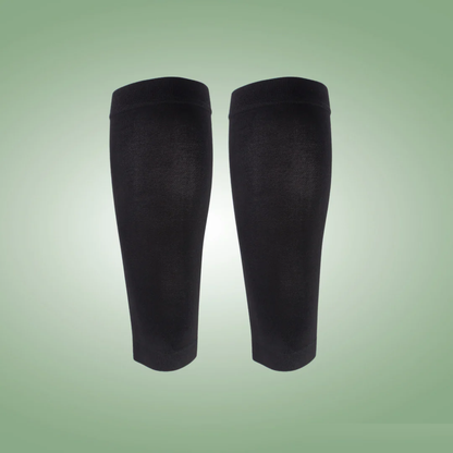 Open-Toe Compression Leg Sleeves for Circulation Support & Swelling Relief, Breathable Graduated Pressure for Varicose Veins, Edema