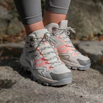 Cushioned High-Top Hiking Boots with Ankle Support for Men & Women – Waterproof Trail Shoes for Outdoor Adventures & Travel