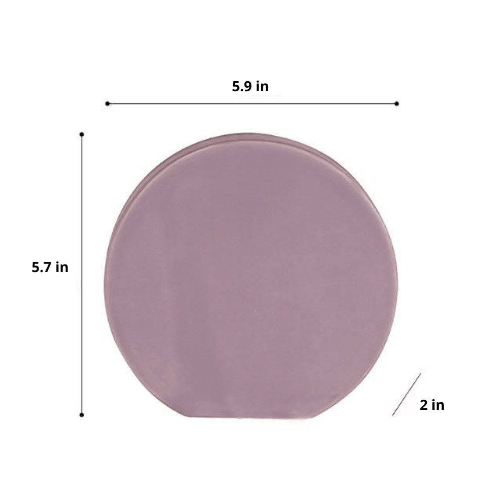 Rose & Lavender Geometric Ceramic Containers