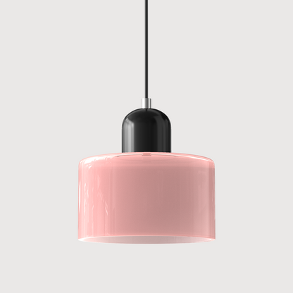 Linear LED Pendant Light White Glass Modern Hanging Fixture for Dining Room Kitchen Island Contemporary Halo Design Adjustable Cable