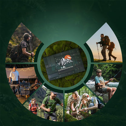Outdoor Survival Gear Advent Calendar for Men – 24 Days of Adventure Tools for Camping Hiking Wilderness Exploration