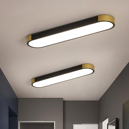 26-Inch Round LED Ceiling Light with 3 Color Modes, Modern Low-Profile Fixture for Bedroom Living Room Hallway Office Kitchen Bathroom, Iron