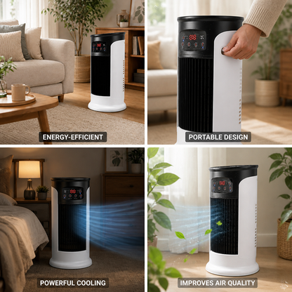 Energy-Efficient Windowless Portable Air Conditioner