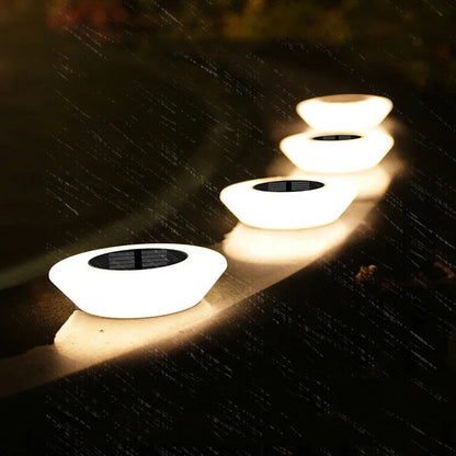 4-Pack Solar Stake Lights for Walkways Gardens Yards Driveways Patios Landscape Illumination Weather-Resistant Dusk-to-Dawn Auto On/Off