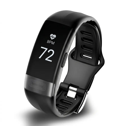 Fitness Tracker with Continuous Heart Rate, Blood Pressure & ECG Monitoring for iOS & Android