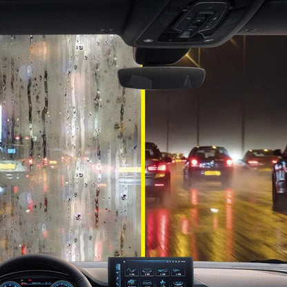 Windshield Water Repellent Applicator Kit with Hydrophobic Glass Treatment for Cars, Trucks & SUVs