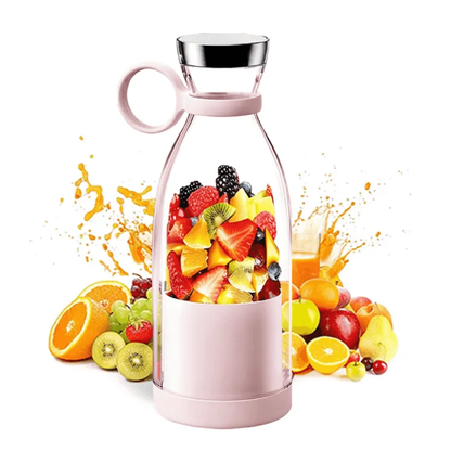 Rechargeable Personal Blender Bottle with USB Charging for Smoothies Shakes & Protein Drinks – Portable Single Serve Blender Mixer Cup for