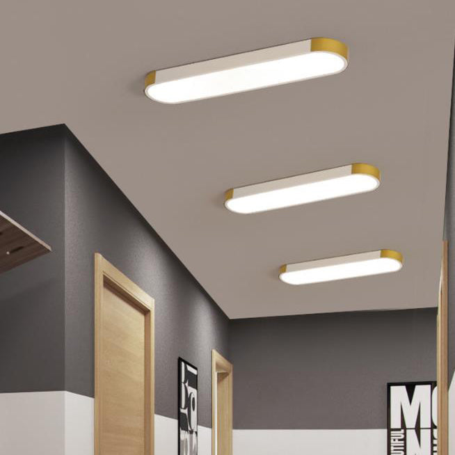 26-Inch Round LED Ceiling Light with 3 Color Modes, Modern Low-Profile Fixture for Bedroom Living Room Hallway Office Kitchen Bathroom, Iron