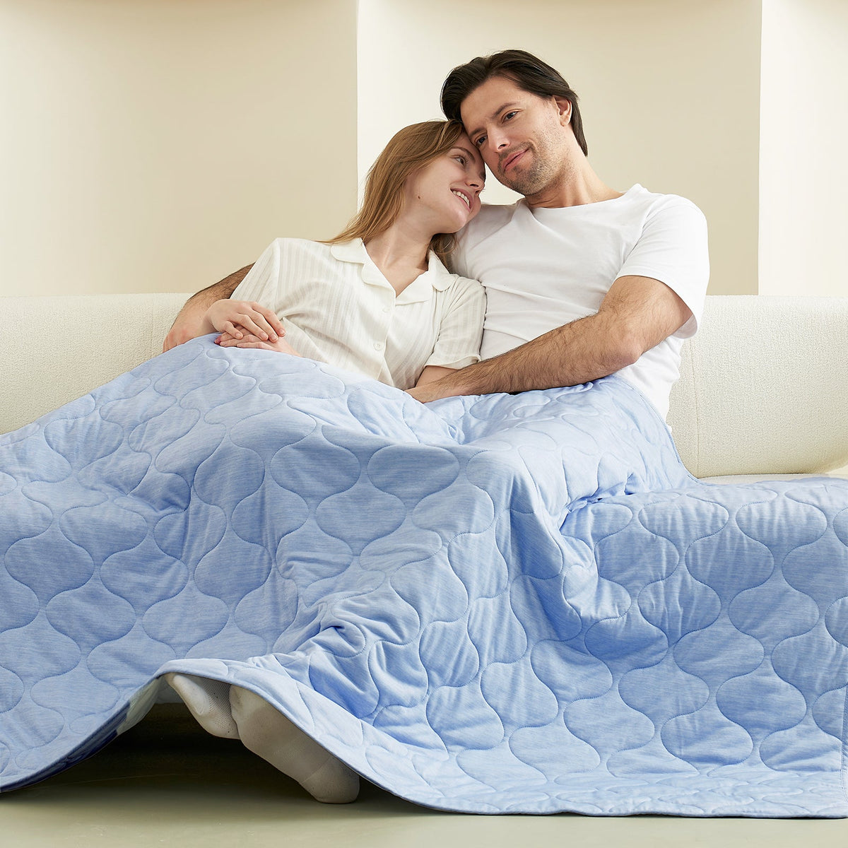 Couverture rafraîchissante Pro | Couverture rafraîchissante pour lit en tissu japonais | Conception double face pour les personnes ayant chaud en dormant