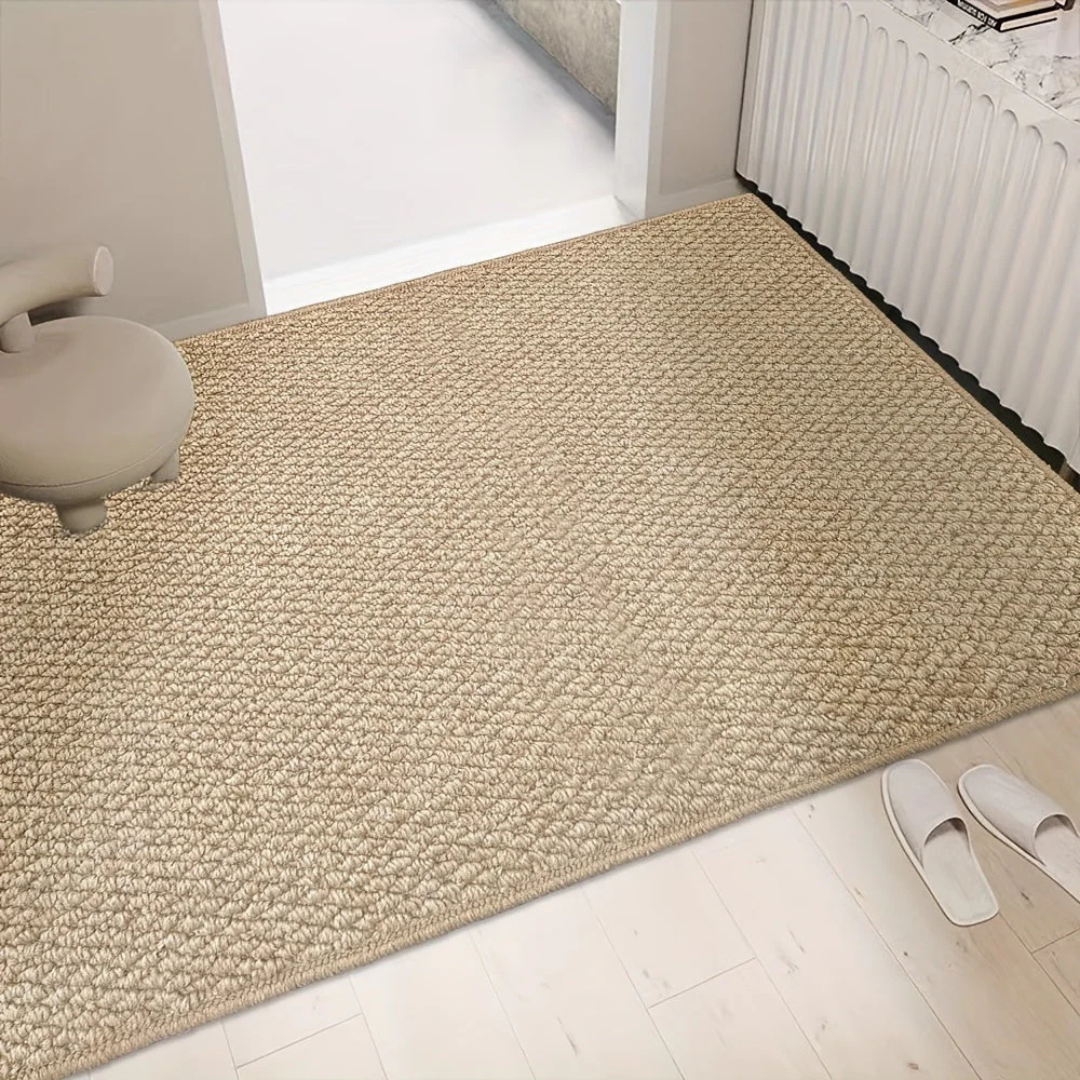Scandinavian Indoor Doormat - Washable Entryway Rug - Polypropylene Non-Slip Floor Mat for Hallway, Kitchen & Living Room