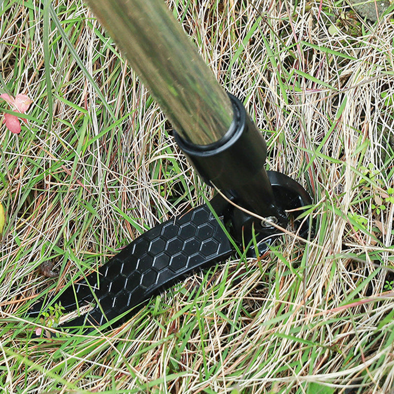 Adjustable Long-Handled Stainless Steel Weeder – No-Bend Tool for Garden Roots