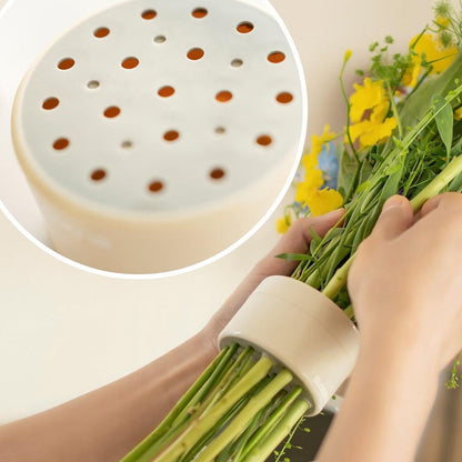 Spiral Flower Stem Holder for Vases – Arranging Support Grid for Fresh Bouquets and Floral Displays in Multiple Colors and Sizes