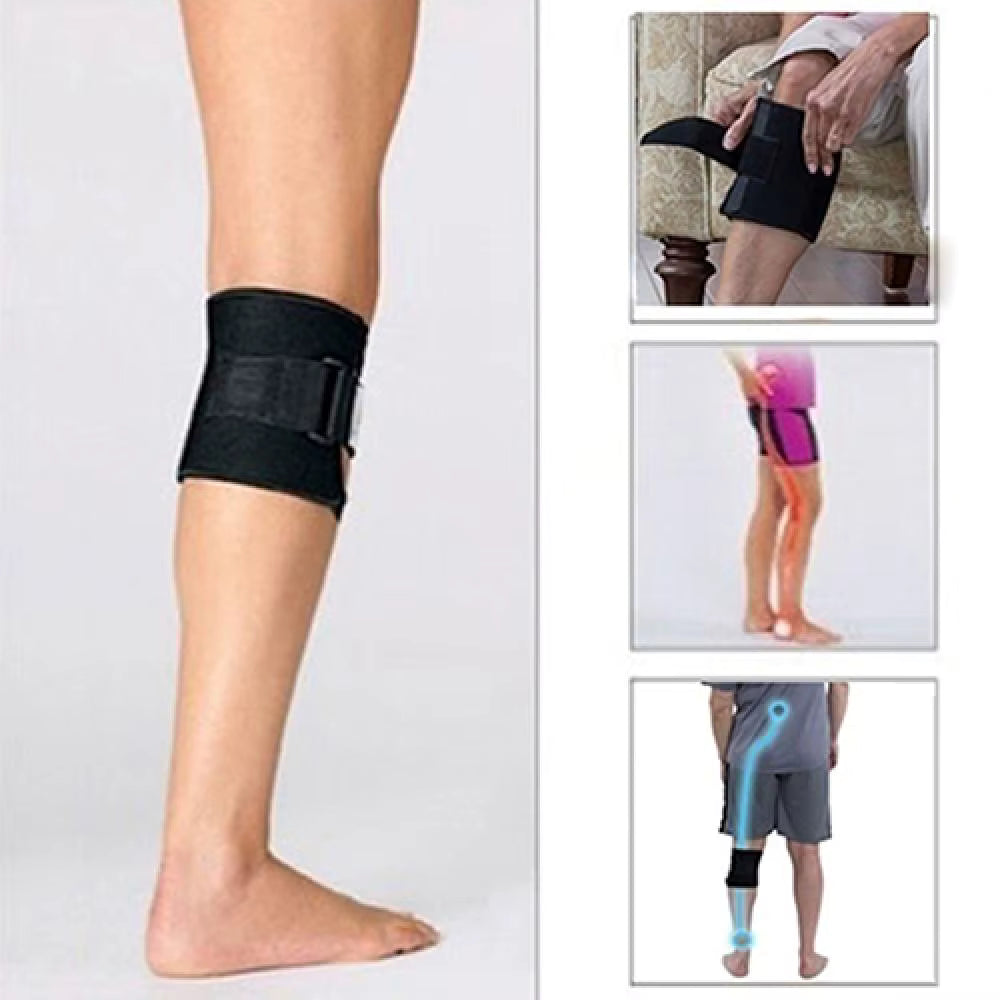 Ceinture de soutien lombaire pour le soulagement des douleurs dorsales – Attelle de compression réglable avec coussin d'acupression pour la sciatique, la hanche et la jambe