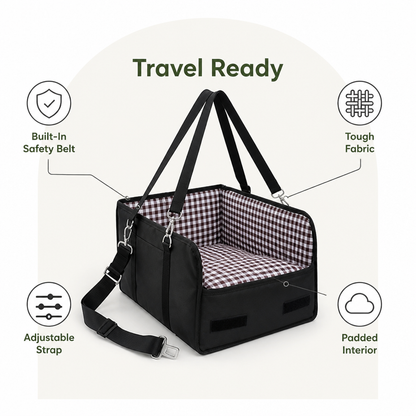 Ortekor Safety Belt & Anti-Collapse Dog Booster Seat