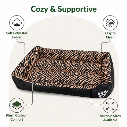 Ortekor Cozy Plush & Washable Dog Bed