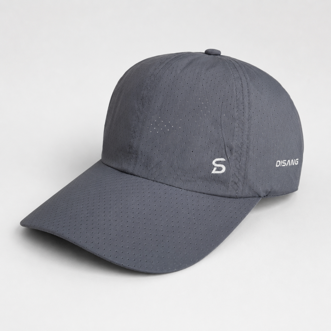 Mesh Ventilated Sports Cap with Quick-Dry Fabric for Running, Hiking & Outdoor Activities