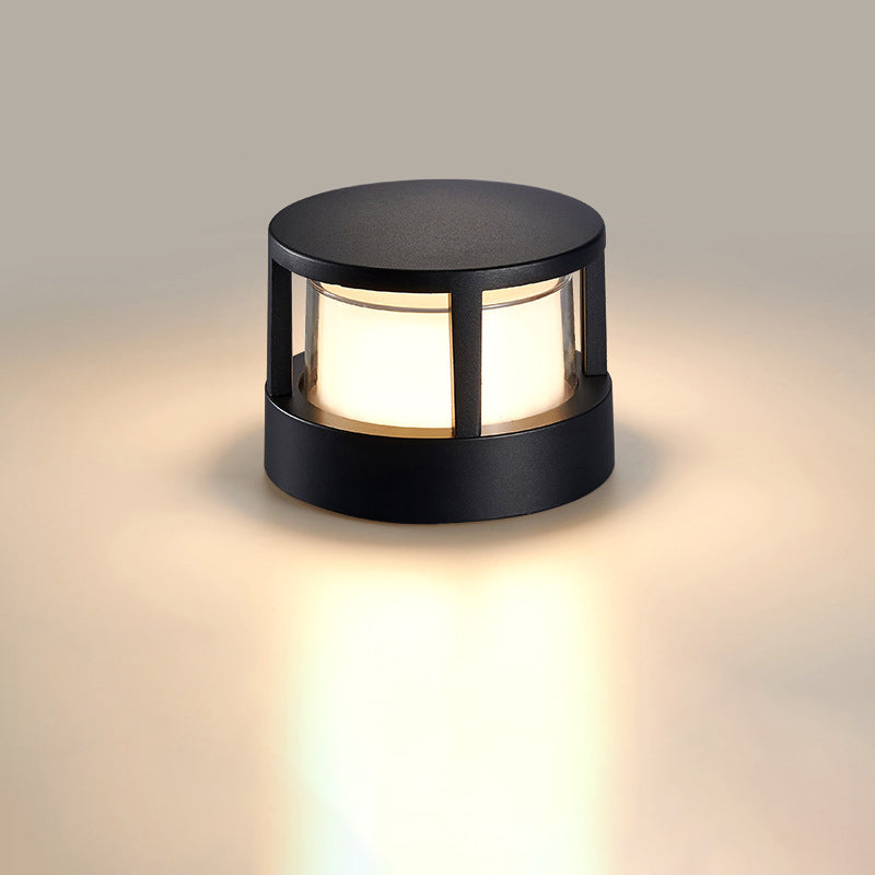 Weatherproof LED Outdoor Wall Light – Square & Round Industrial Fixture for Patio, Garden, Pathway