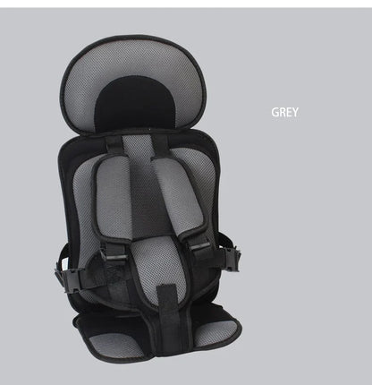 Adjustable Child Car Seat with 5-Point Harness for Infants, Toddlers & Kids | Breathable Cushion, Side-Impact Protection &