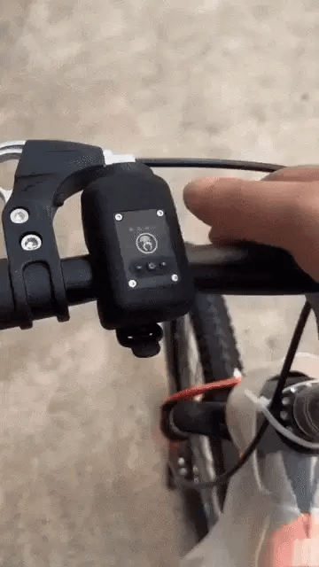 Bicycle Bell 110dB Alarm & Bright LED USB Rechargeable Waterproof