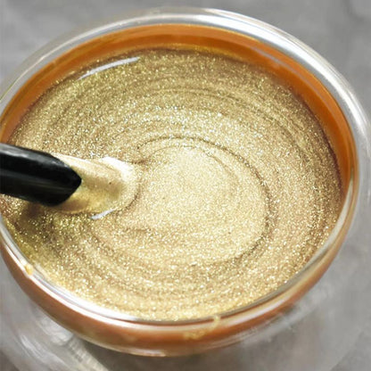 Premium Metallic Gold Paint for Wood, Metal & Stone Surfaces – Water-Based, Weather-Resistant Finish