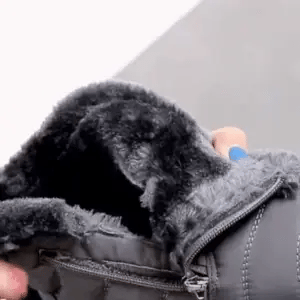 Women's Winter Boots Waterproof Non-Slip Rubber Sole Side Zipper
