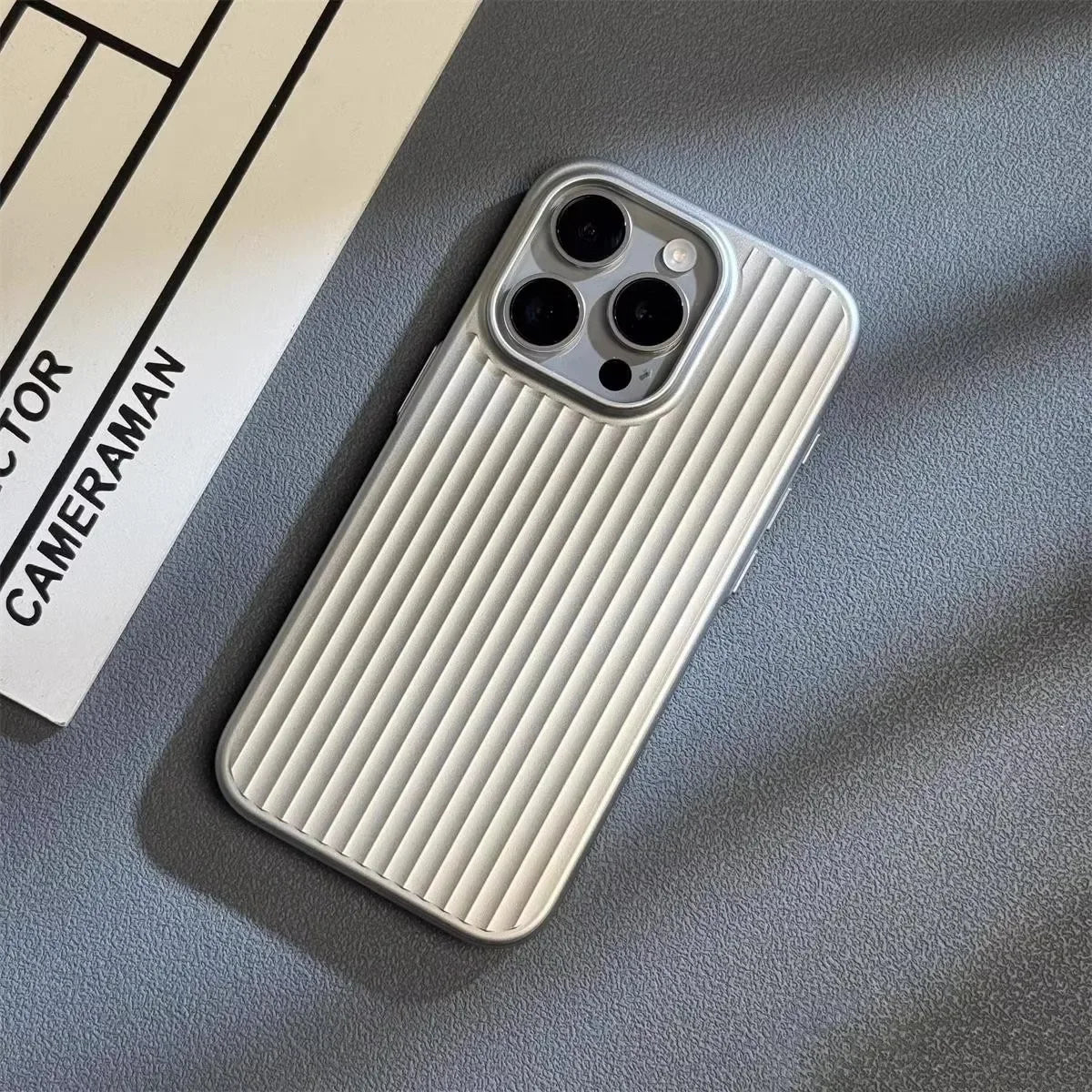 Shockproof Heavy-Duty Phone Cover for iPhone - Titanium Case