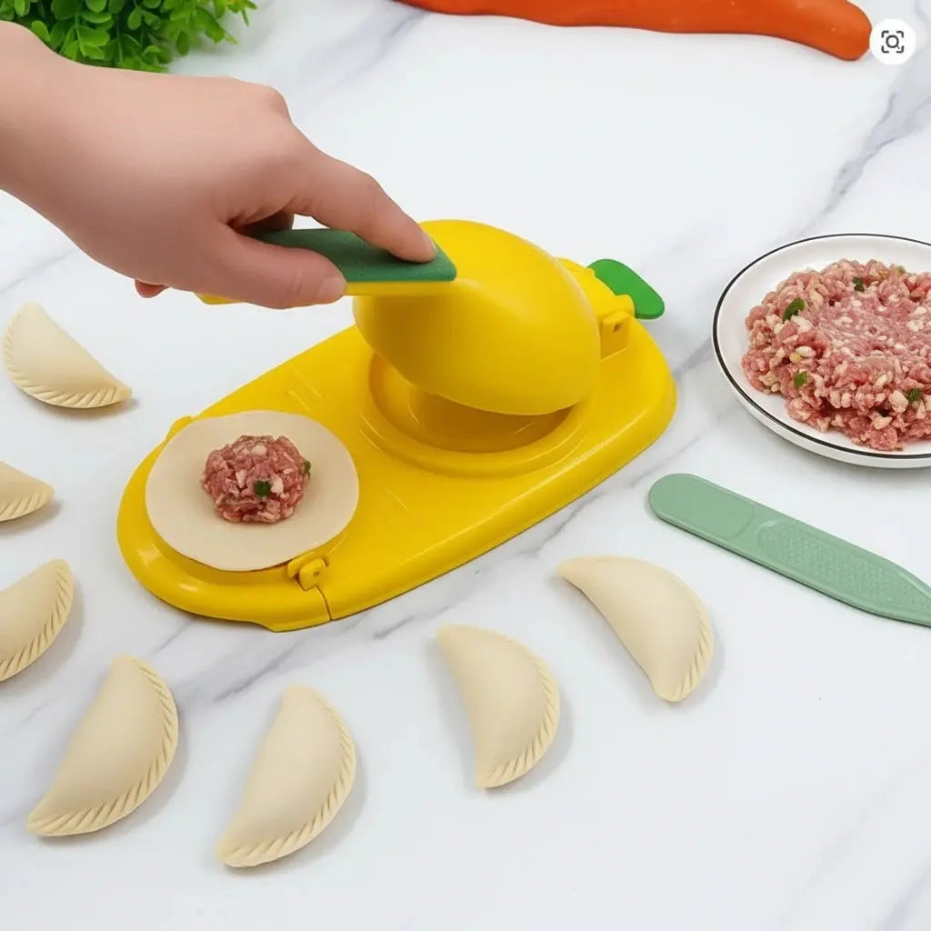 Dumpling Press Mold Maker Tool for Ravioli Empanadas Pierogi Potstickers Dough Pastry Shaping Kitchen Gadget 2 Sizes Home Cooking
