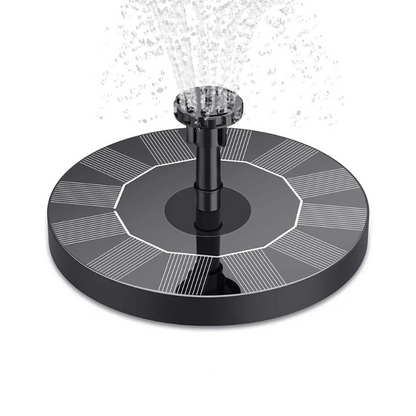 Solar-Powered Floating Fountain Pump with 6 Spray Nozzles for Bird Baths, Ponds & Garden Water Features
