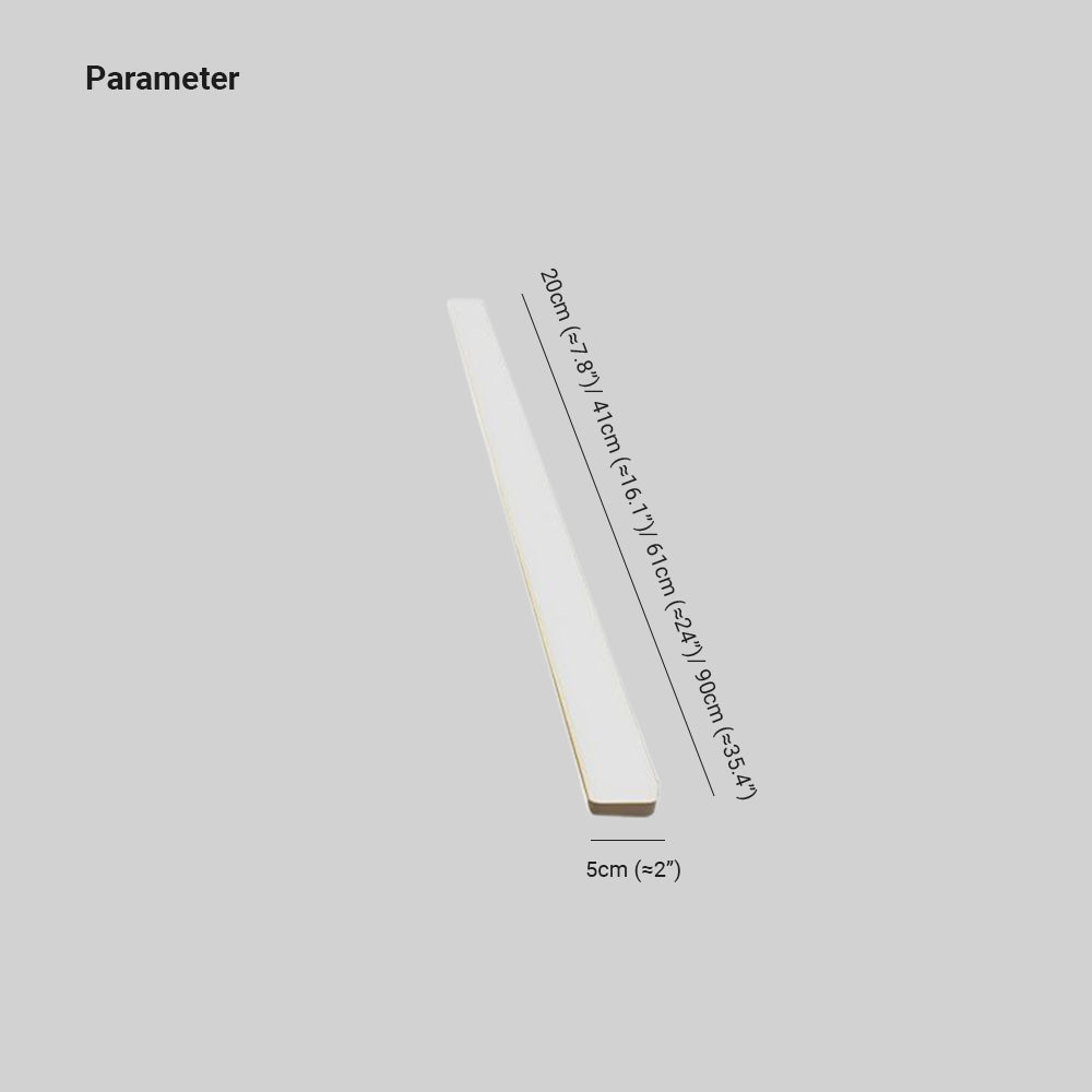 Applique murale de salle de bain moderne à LED, barre lumineuse en acrylique blanc pour miroir, indice de protection IP44