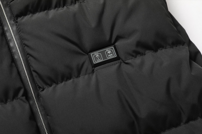 Heated Vest with 15 Heating Zones & 6 Temperature Settings for Men & Women – Rechargeable Battery-Powered Warming Jacket for Outdoor Work