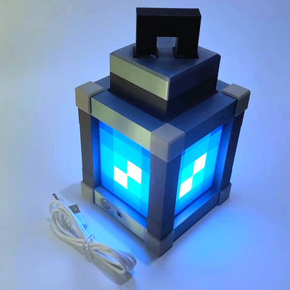Mine Lantern - Pixelated Night Light