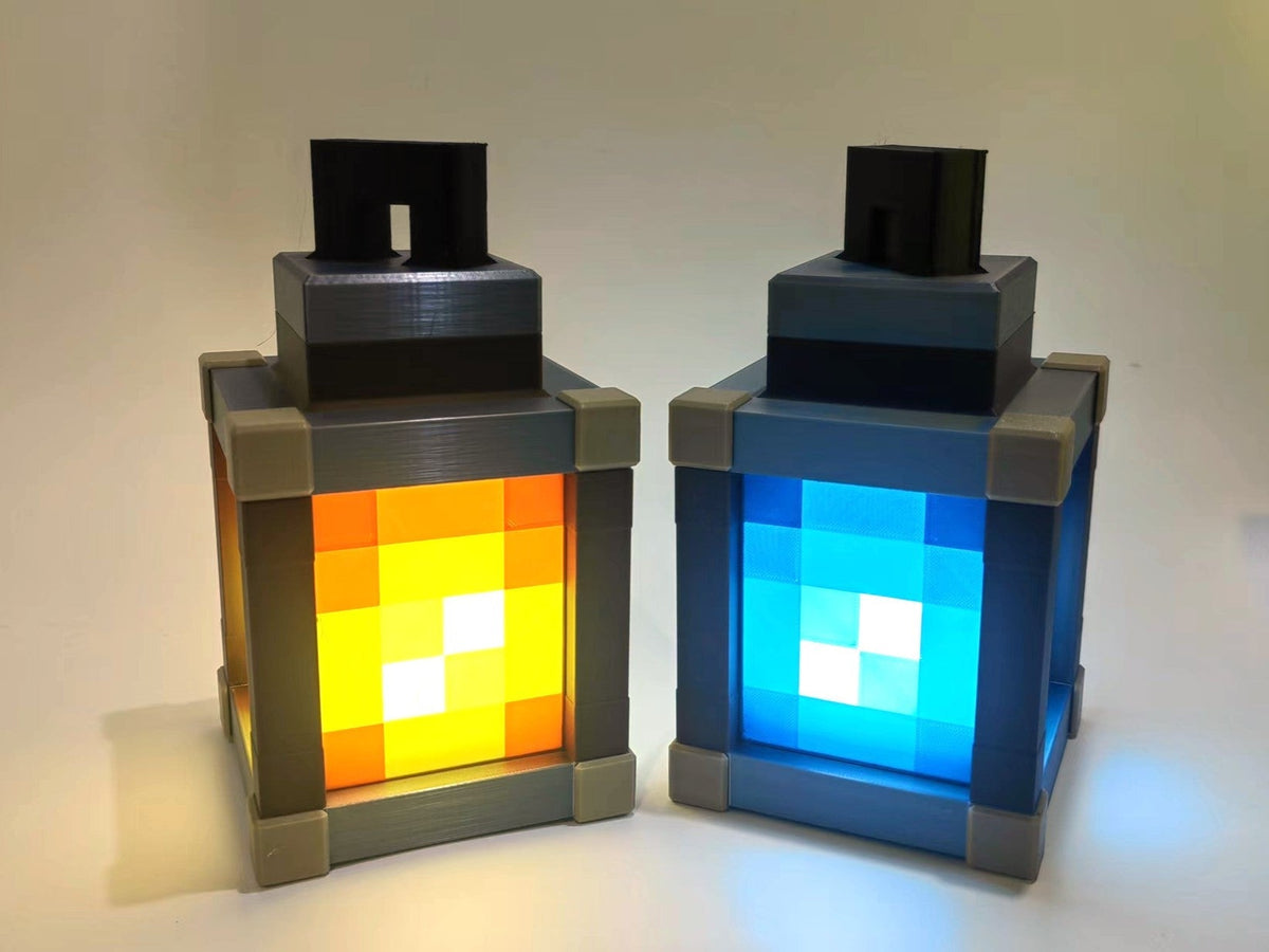 Mine Lantern - Pixelated Night Light