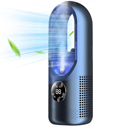Portable USB Air Cooler Fan with Humidifier & Filter – 6-Speed Personal Desktop Cooling Fan for Home Office Travel Camping – Quiet