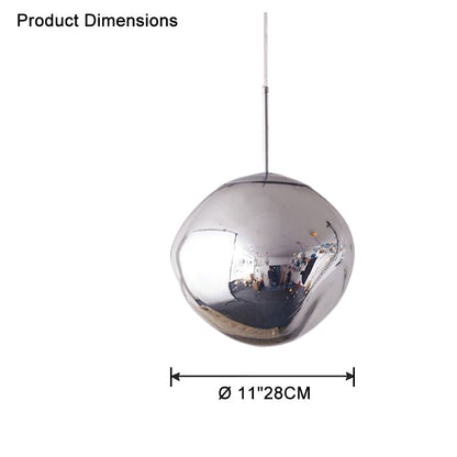 Acrylic Drip Pendant Light 6-15 Inch E27 Socket Warm Glow Adjustable Ceiling Fixture Kitchen Island Dining Table Bedroom Bar Restaurant
