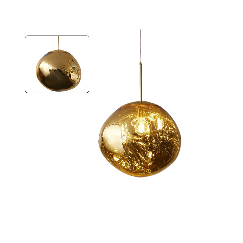 Acrylic Drip Pendant Light 6-15 Inch E27 Socket Warm Glow Adjustable Ceiling Fixture Kitchen Island Dining Table Bedroom Bar Restaurant