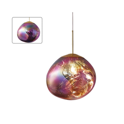 Acrylic Drip Pendant Light 6-15 Inch E27 Socket Warm Glow Adjustable Ceiling Fixture Kitchen Island Dining Table Bedroom Bar Restaurant