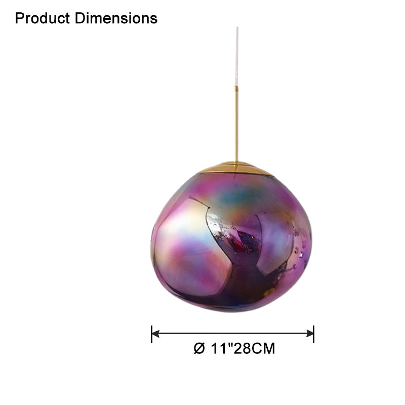 Acrylic Drip Pendant Light 6-15 Inch E27 Socket Warm Glow Adjustable Ceiling Fixture Kitchen Island Dining Table Bedroom Bar Restaurant