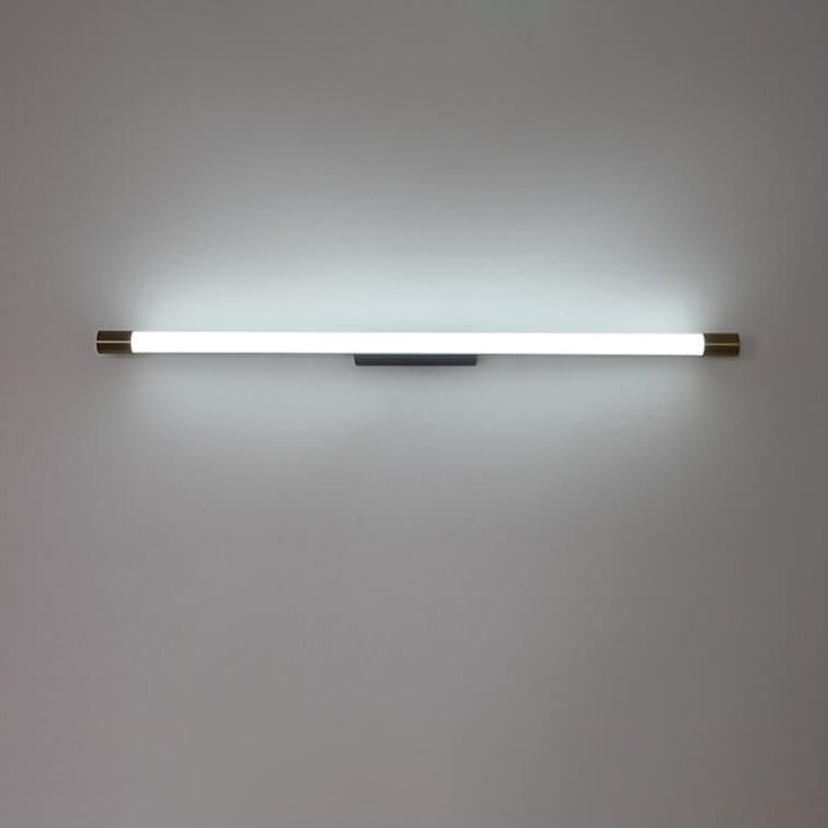Linear LED Aluminum Light Bar 16-59 in Hardwired Fixture Dimmable 8W-36W Black Gold for Bedroom Living Room Hallway Mirror Bathroom Accent W
