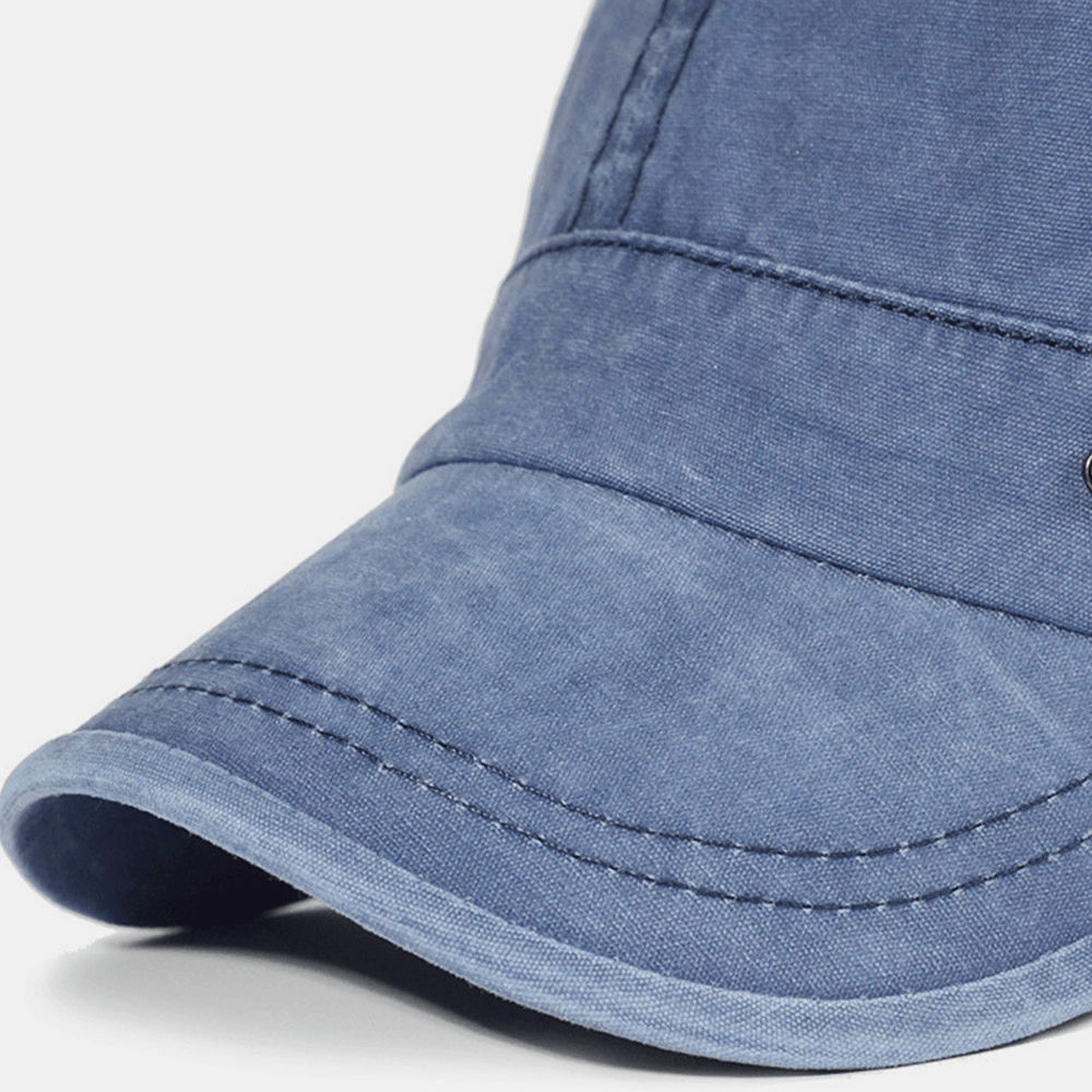 Men's Cotton Cadet Cap – Adjustable Tactical Military Field Hat with Ventilation for Everyday Outdoor Wear