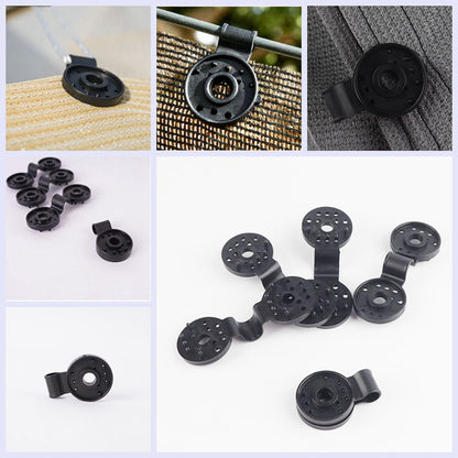 Outdoor Canopy Fastener Clips for Awnings, Tarps & Shade Sails – Heavy-Duty Weather-Proof Clamp Set for Patio, Deck & Garden